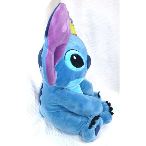 NWT Disney Lilo & Stitch Plush Stuffed Doll Large Stuffed Sleeping Pillow Toy - Picture 4 of 11